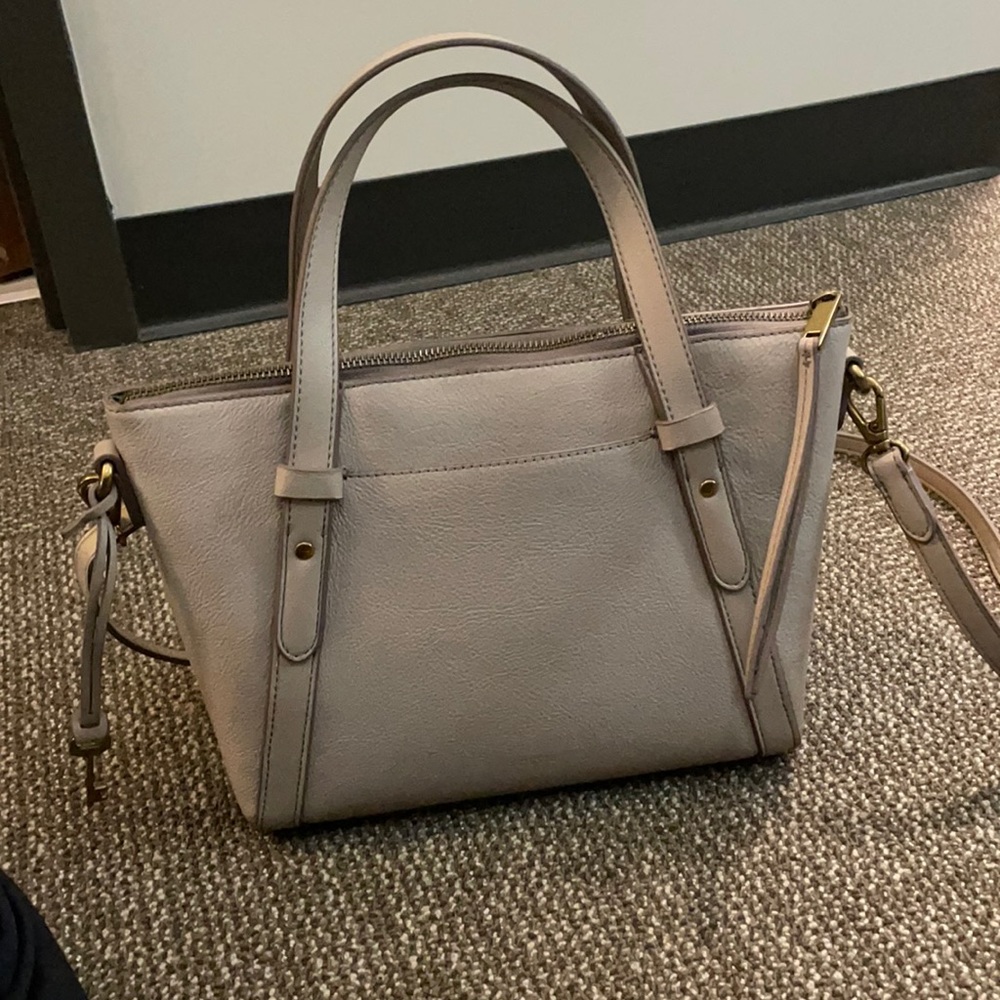 Fossil Avondale Graystone Satchel/Purse